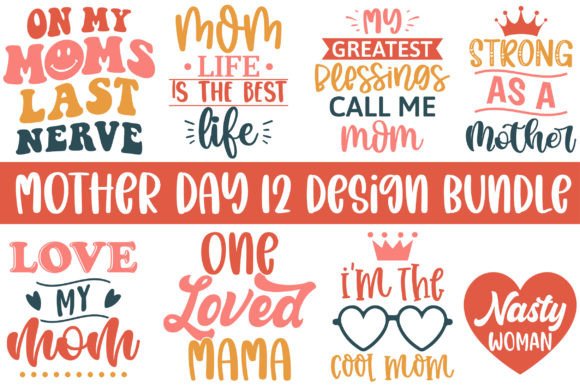 Awesome Mother’s Day SVG Design Bundle