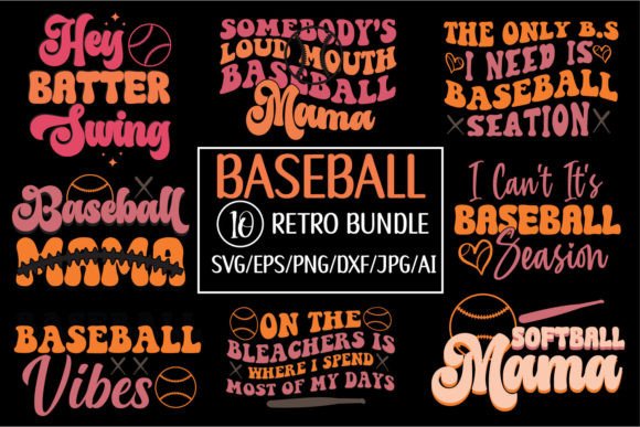 Baseball Svg Bundle for Crafts and Graphics