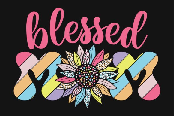 Mother's Day Sunflower SVG Graphics