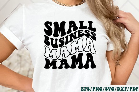 Small Business Mama Retro Svg: Graphics and Crafts